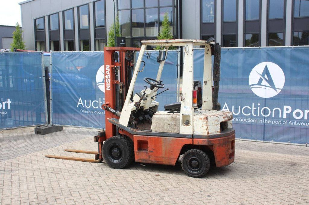 Forklift Nissan FD15 Diesel 1500kg 4.3m 1993