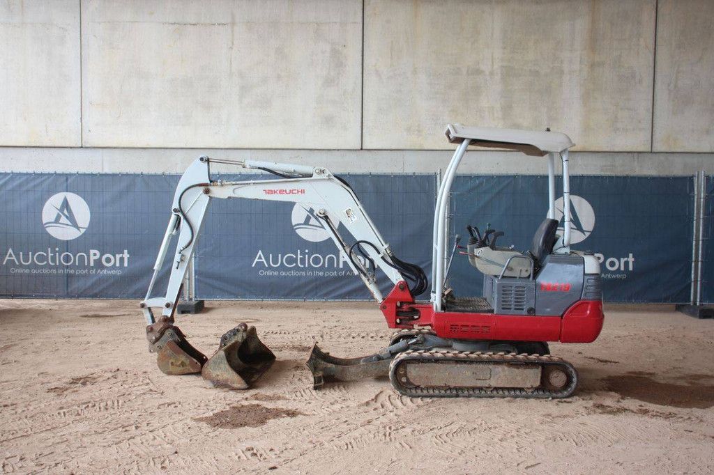 Mini excavator Takeuchi TB219 Diesel 12kW 2014