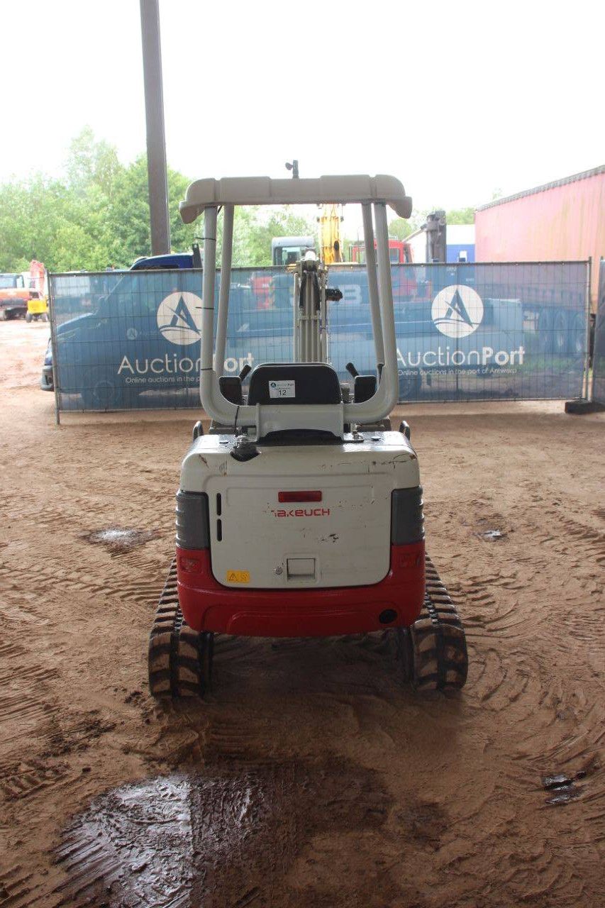 Mini excavator Takeuchi TB219 Diesel 12kW 2014