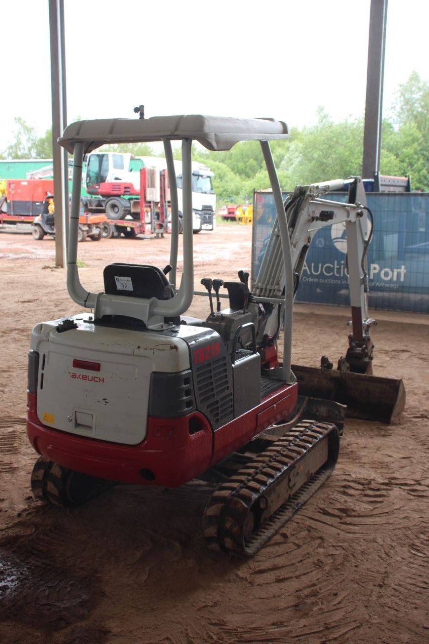 Mini excavator Takeuchi TB219 Diesel 12kW 2014