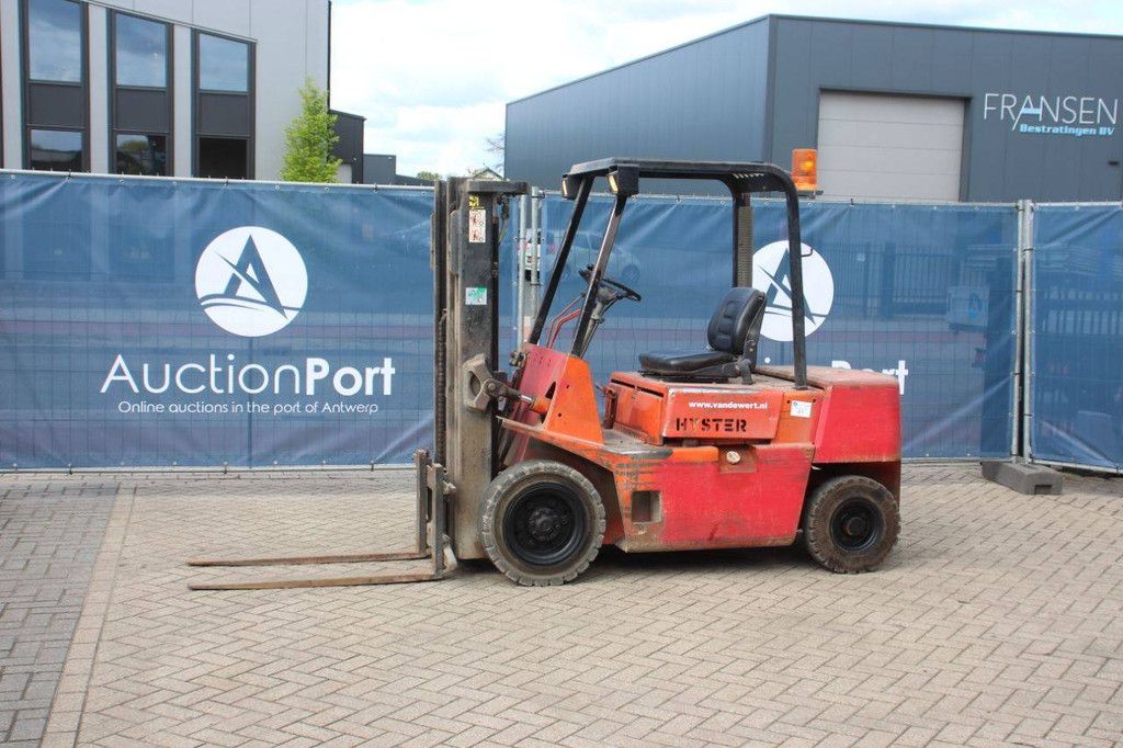 Forklift Hyster H2.50XL Diesel 2460kg 4.3m 1989