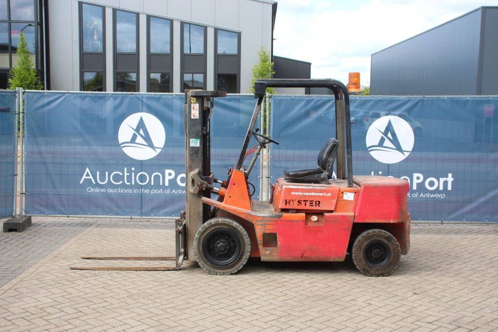 Forklift Hyster H2.50XL Diesel 2460kg 4.3m 1989
