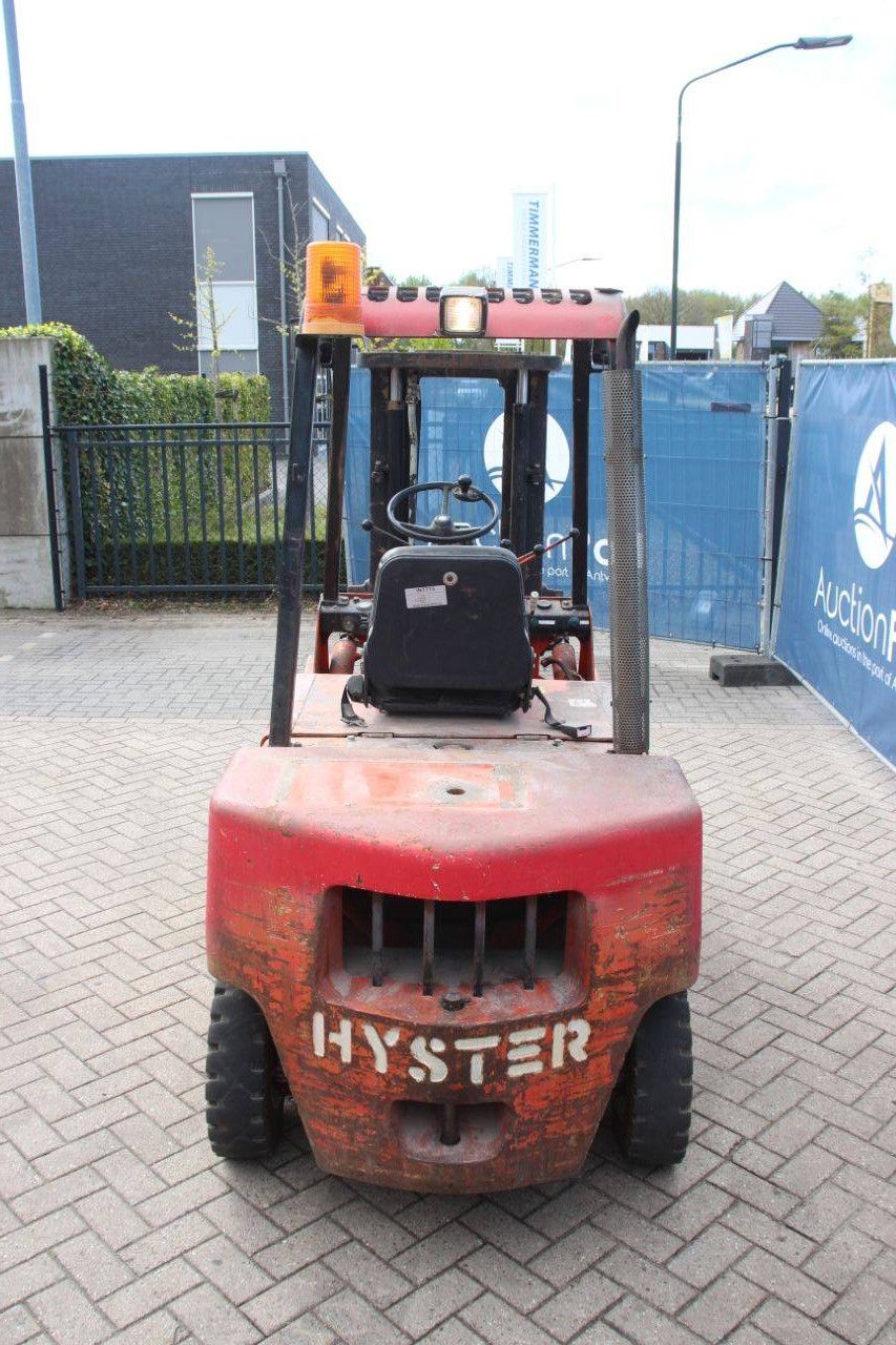 Forklift Hyster H2.50XL Diesel 2460kg 4.3m 1989