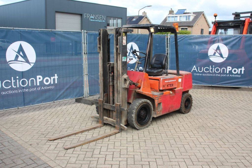 Forklift Hyster H2.50XL Diesel 2460kg 4.3m 1989