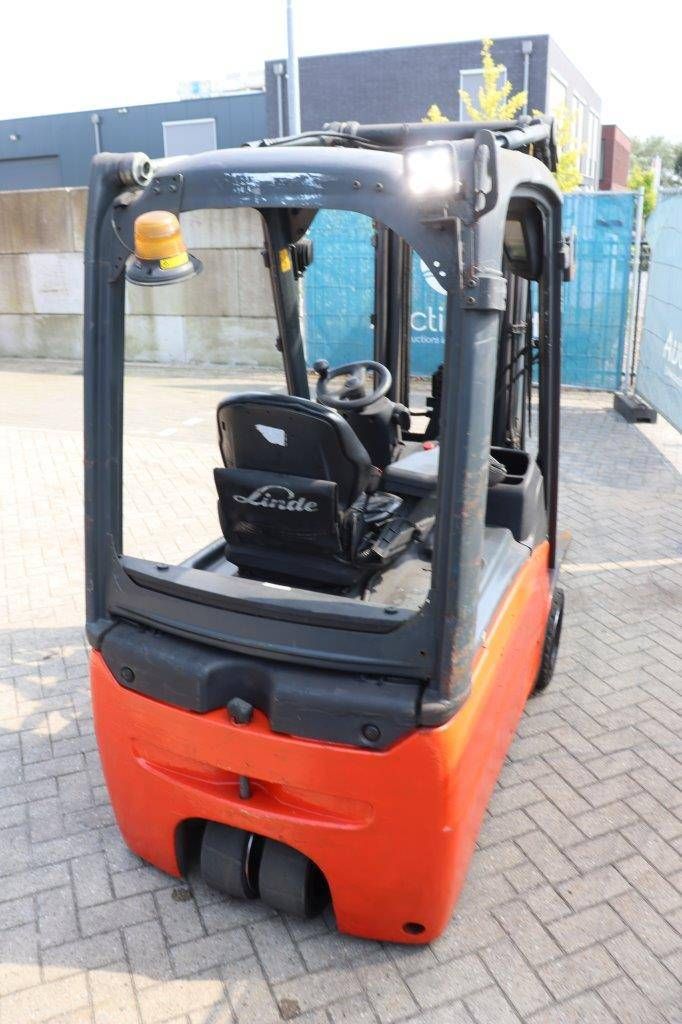 Linde E16-01 Electric Forklift 1600kg 4.5m 2014