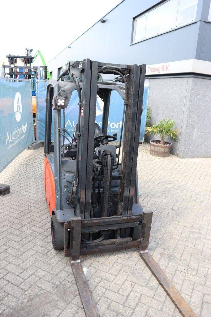 Linde E16-01 Electric Forklift 1600kg 4.5m 2014