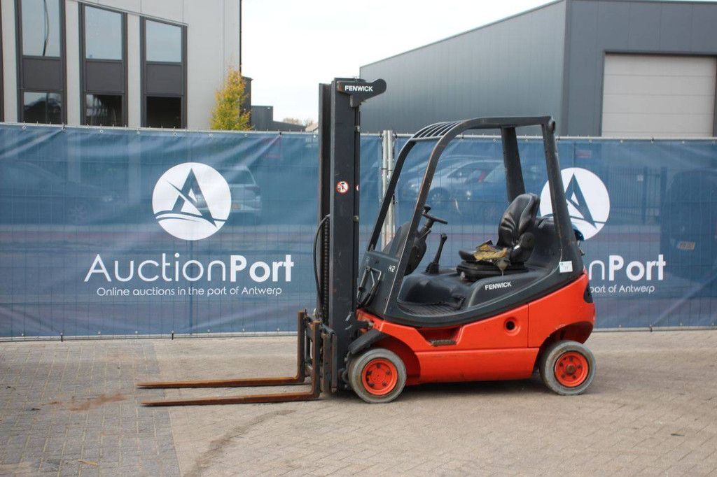 Linde H12T-03 LPG Forklift 1200kg 2001