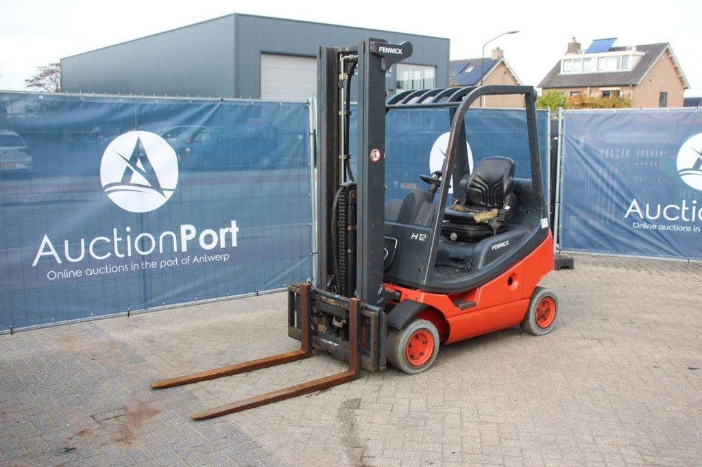 Linde H12T-03 LPG Forklift 1200kg 2001