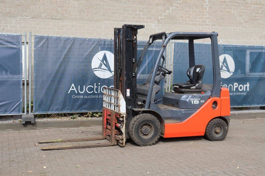 Forklift Toyota 02-8FDF18 Diesel 1750kg 4.7m 2013