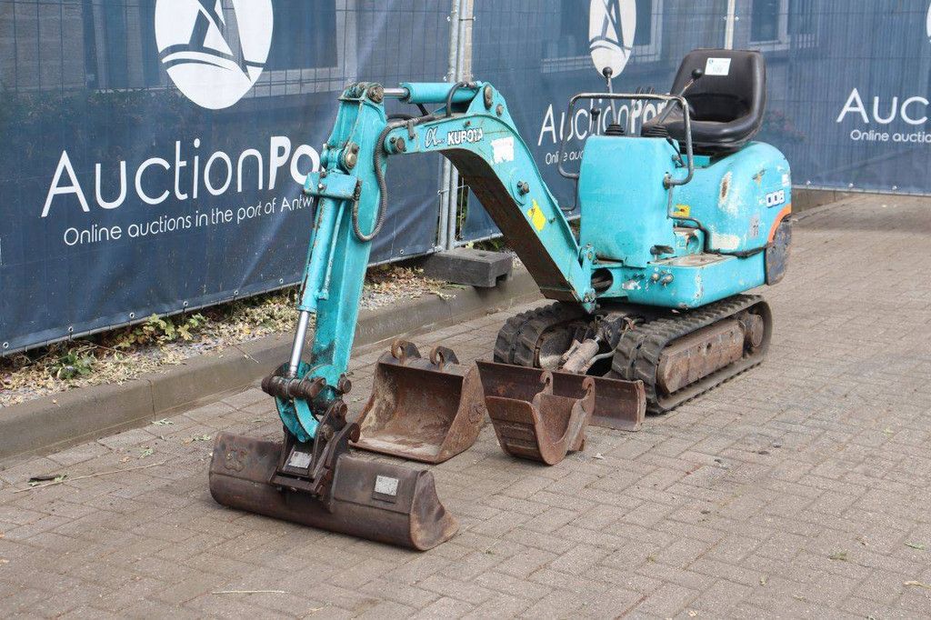 Mini excavator Kubota K-008 Diesel 7kW