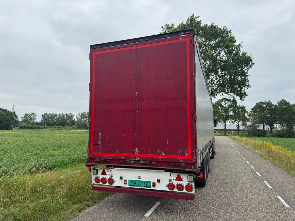 Curtain-sided semi-trailer Pacton TXD.3 2011