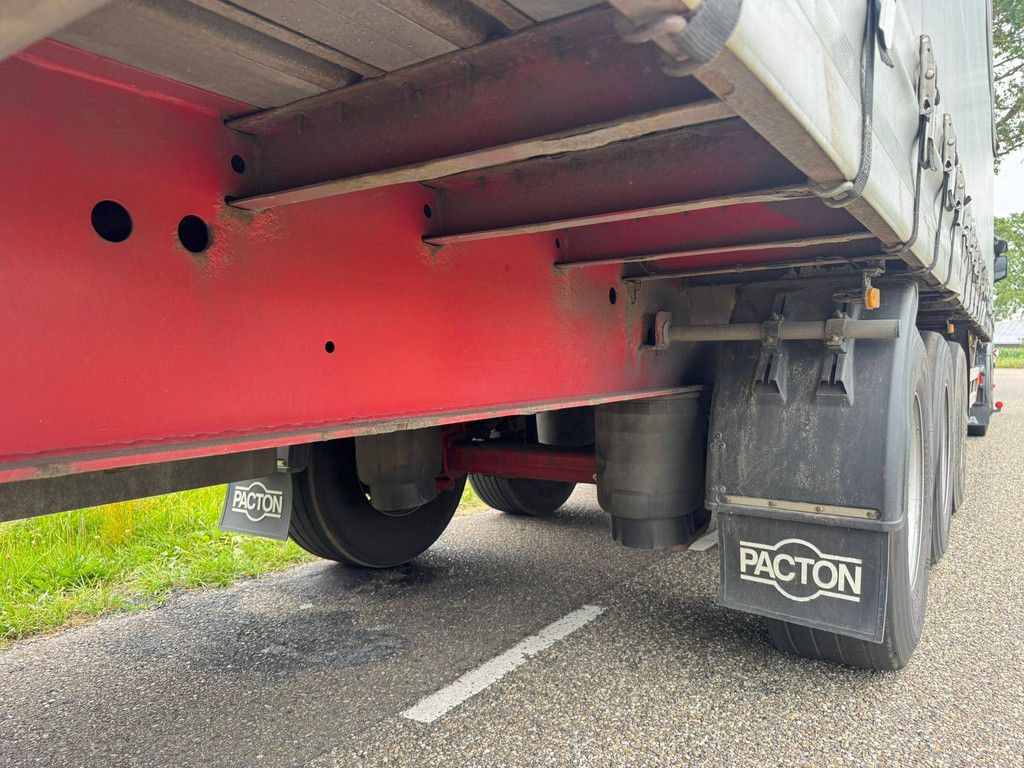 Curtain-sided semi-trailer Pacton TXD.3 2011