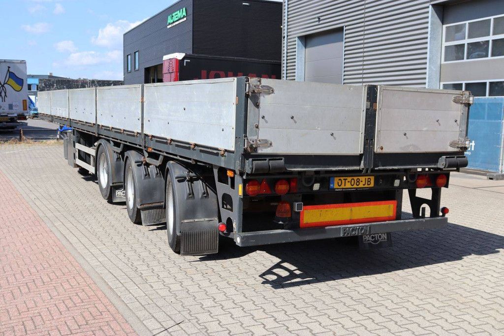 Flatbed Semi-trailer Pacton TGD.340 2010
