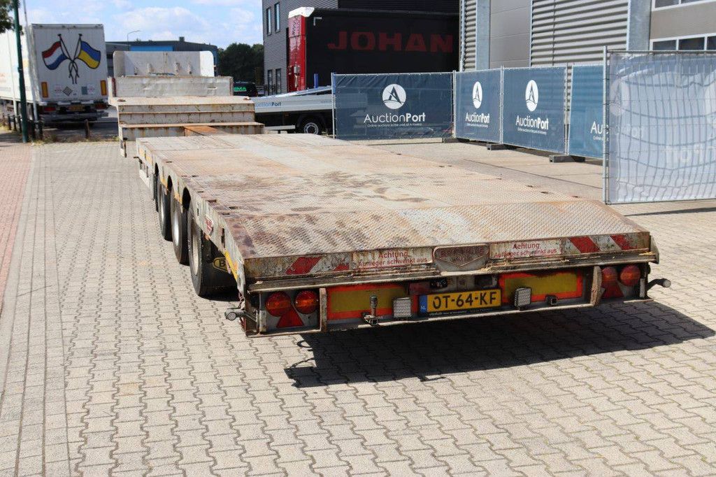 Flatbed Semi-trailer Broshuis 31N5 2008