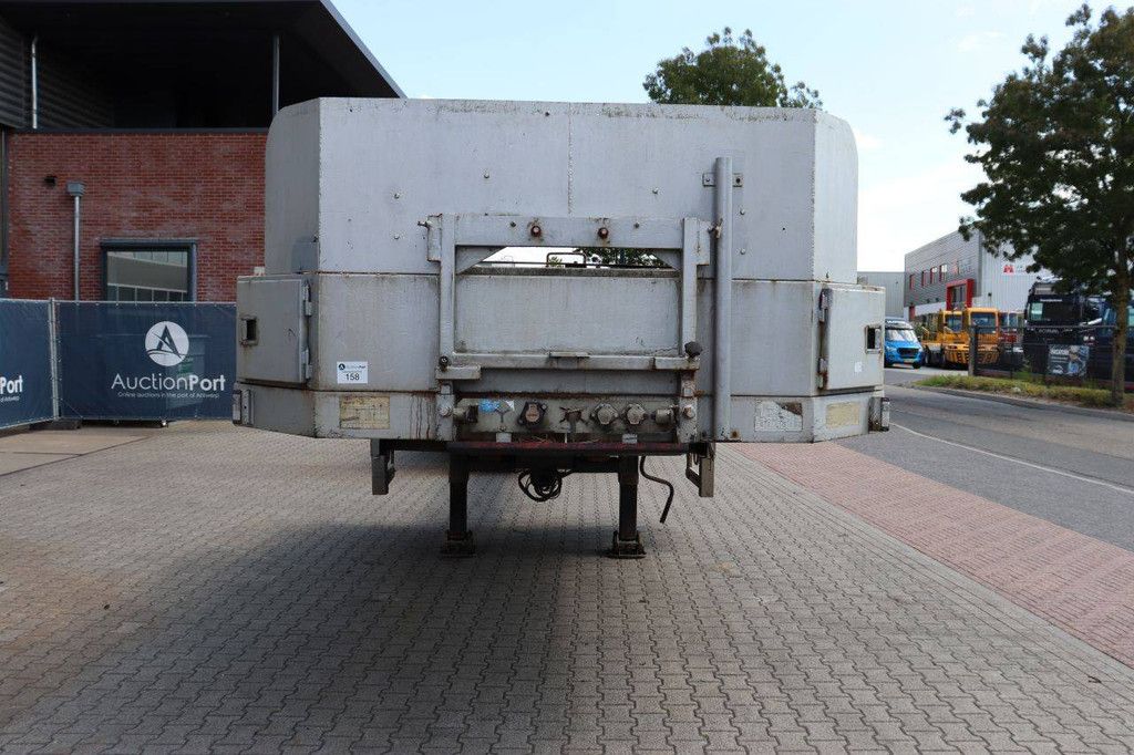Flatbed Semi-trailer Broshuis 31N5 2008