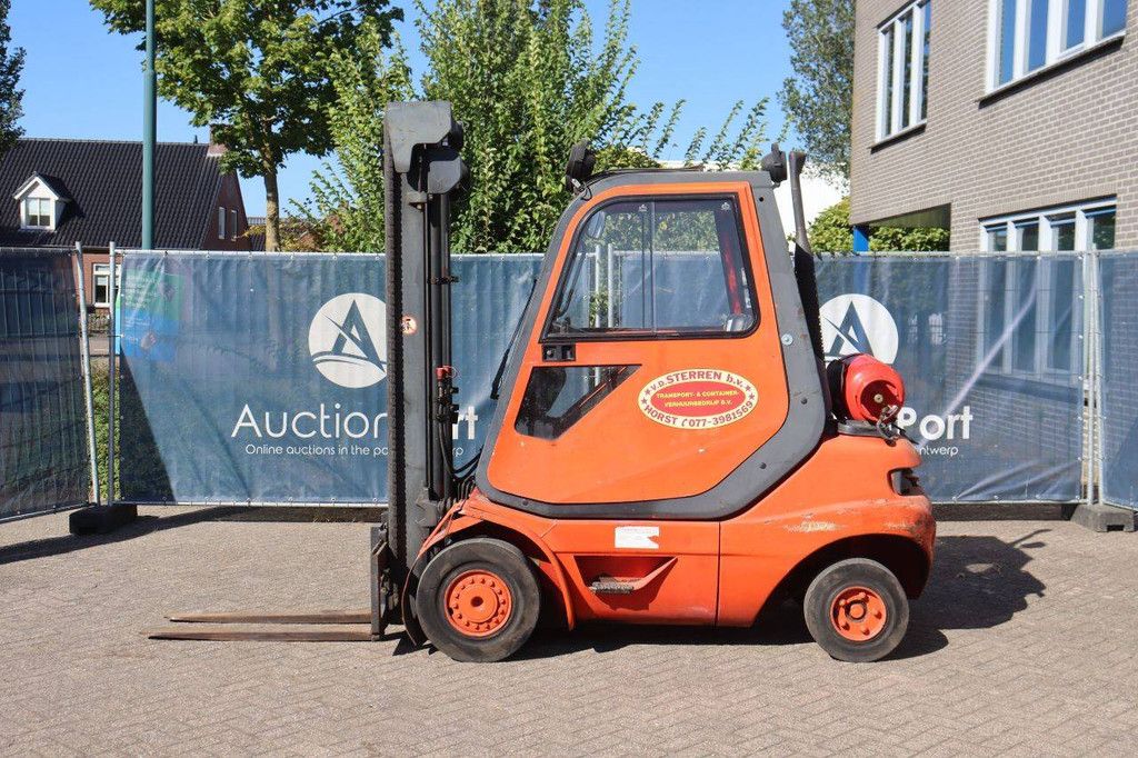 Linde H25T-03 LPG Forklift 2500kg 3.75m 1997