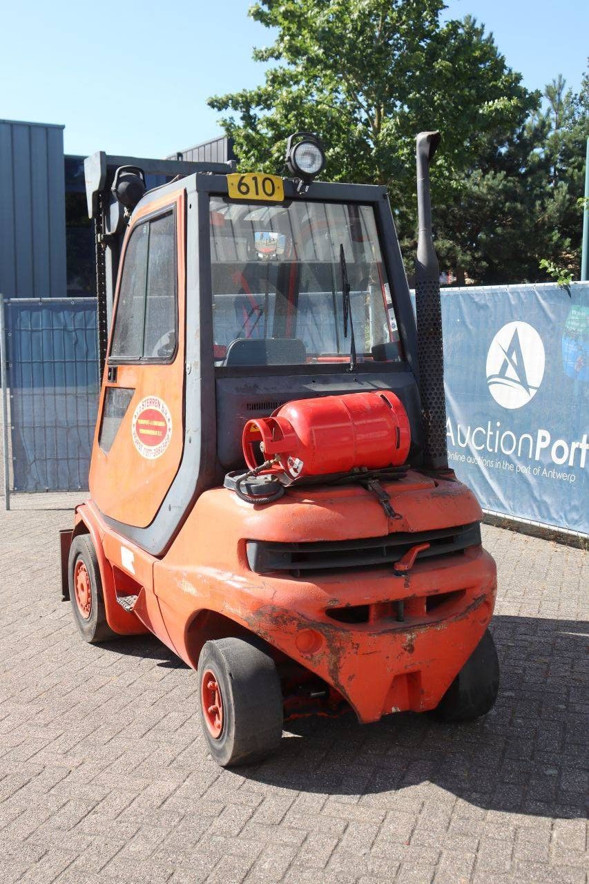 Linde H25T-03 LPG Forklift 2500kg 3.75m 1997
