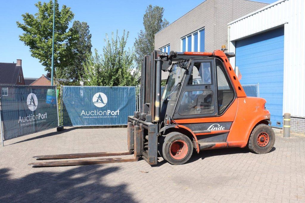Linde H80D/900-02 Diesel-Gabelstapler 8000 kg 2003
