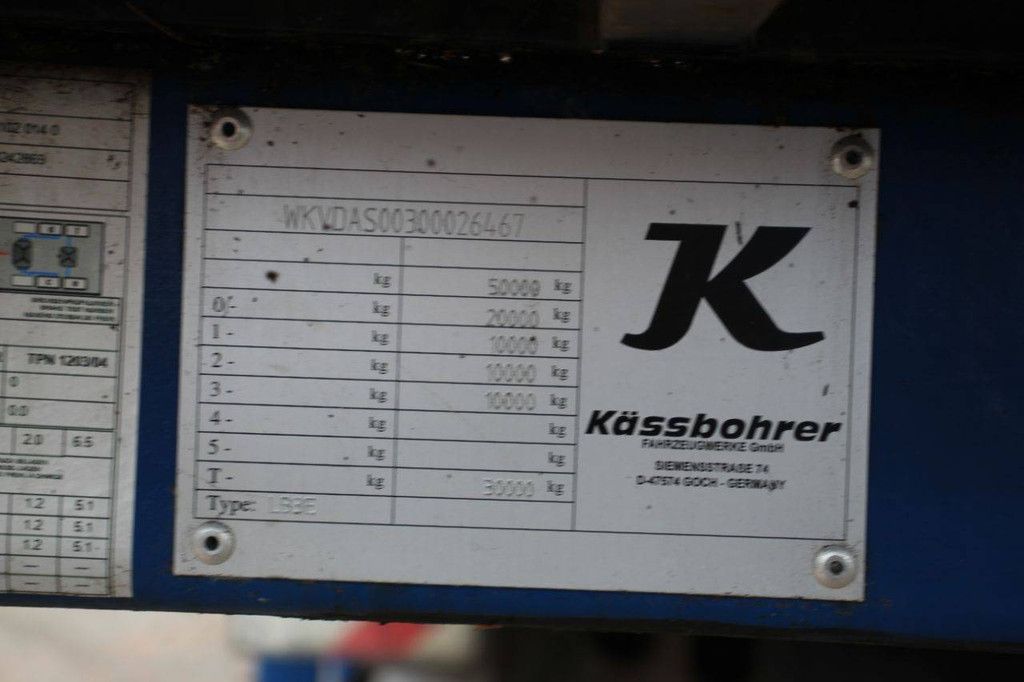 Kaessbohrer LB3e 2010 low loader