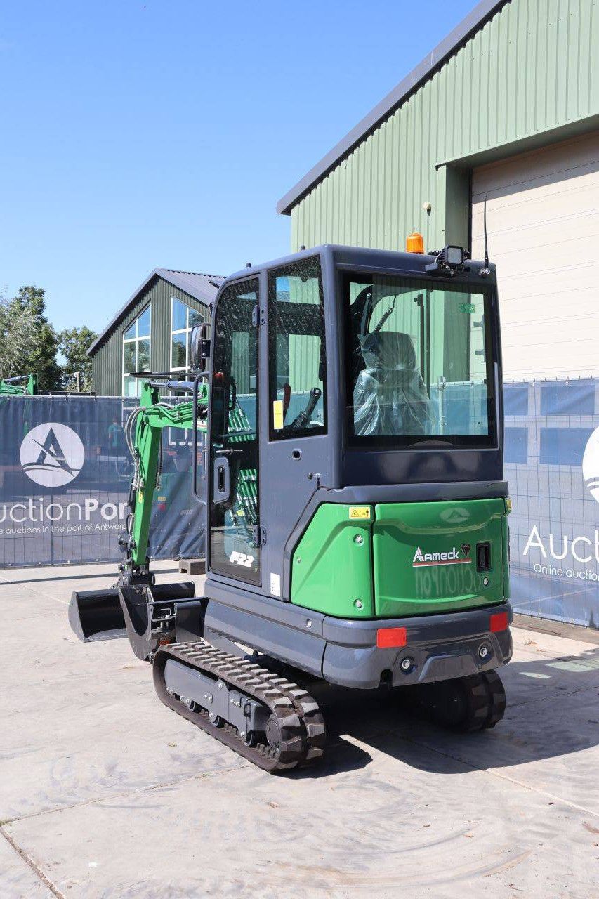 Minigraver Aameck F22 Diesel 2026 Nieuw