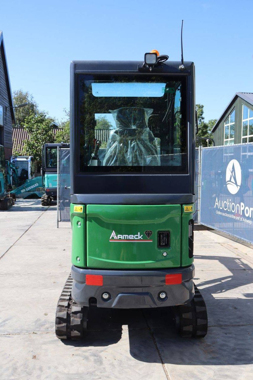Minigraver Aameck F22 Diesel 2026 Nieuw