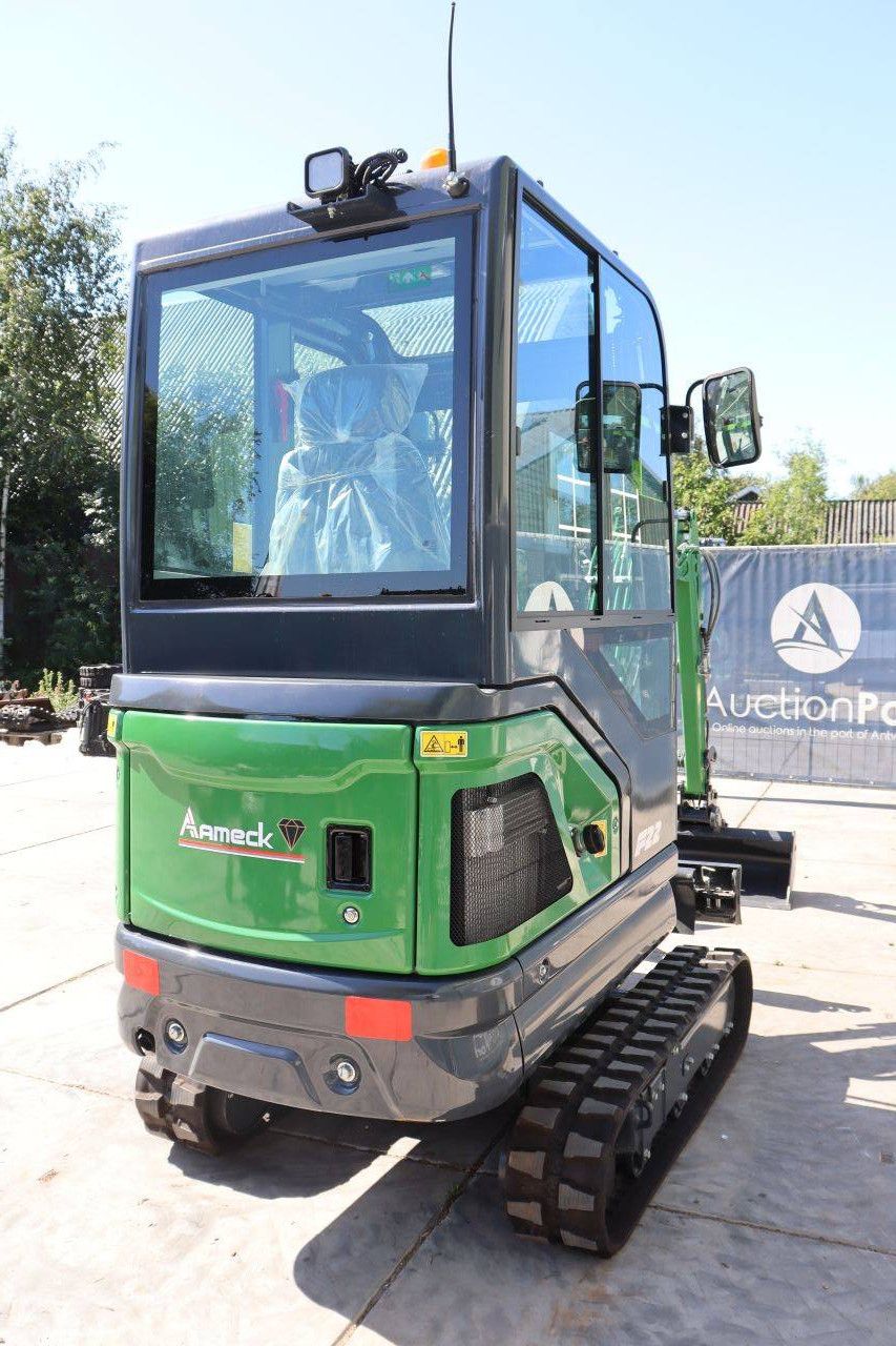 Minigraver Aameck F22 Diesel 2026 Nieuw