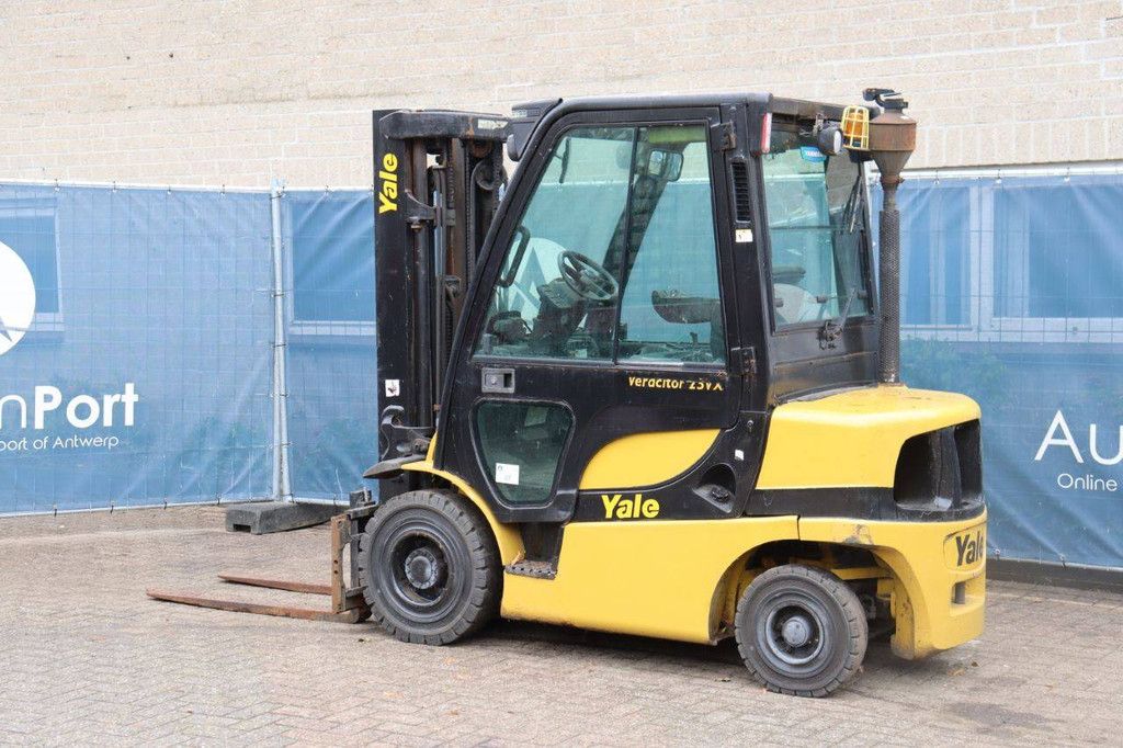 Forklift Yale GDP25VX E2170 Diesel 2350kg 4.95m 2014