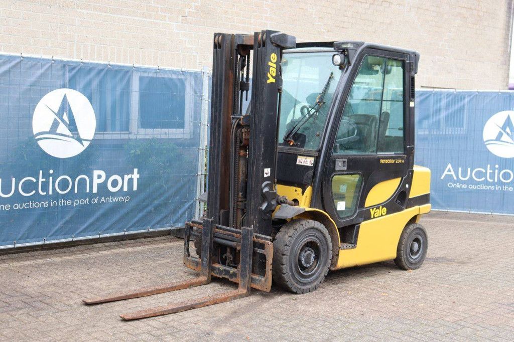 Forklift Yale GDP25VX E2170 Diesel 2350kg 4.95m 2014