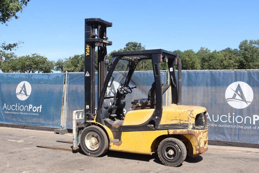 Forklift Yale GDP35VX Diesel 3350kg 4.5m 2012