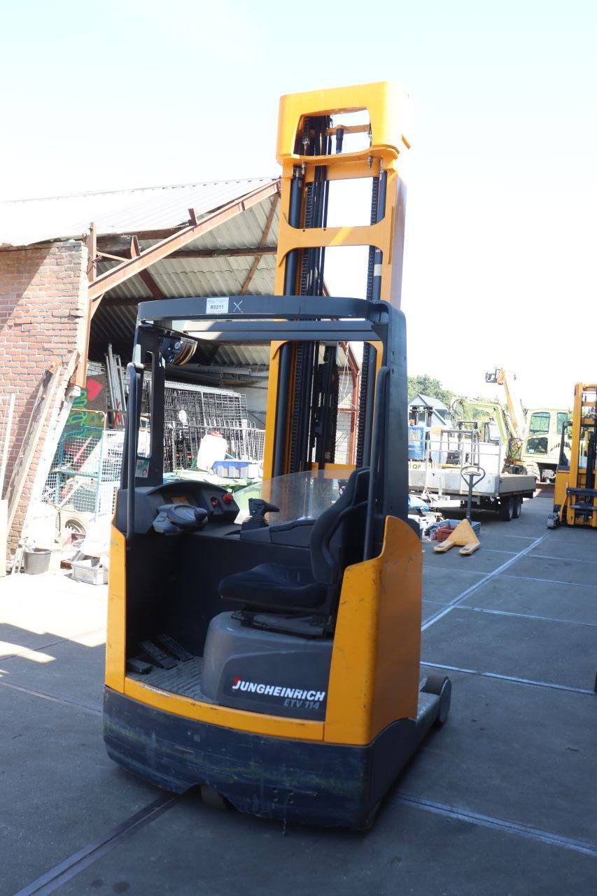Jungheinrich ETV 114 Electric Reach Truck 1400kg 8.72m 2011