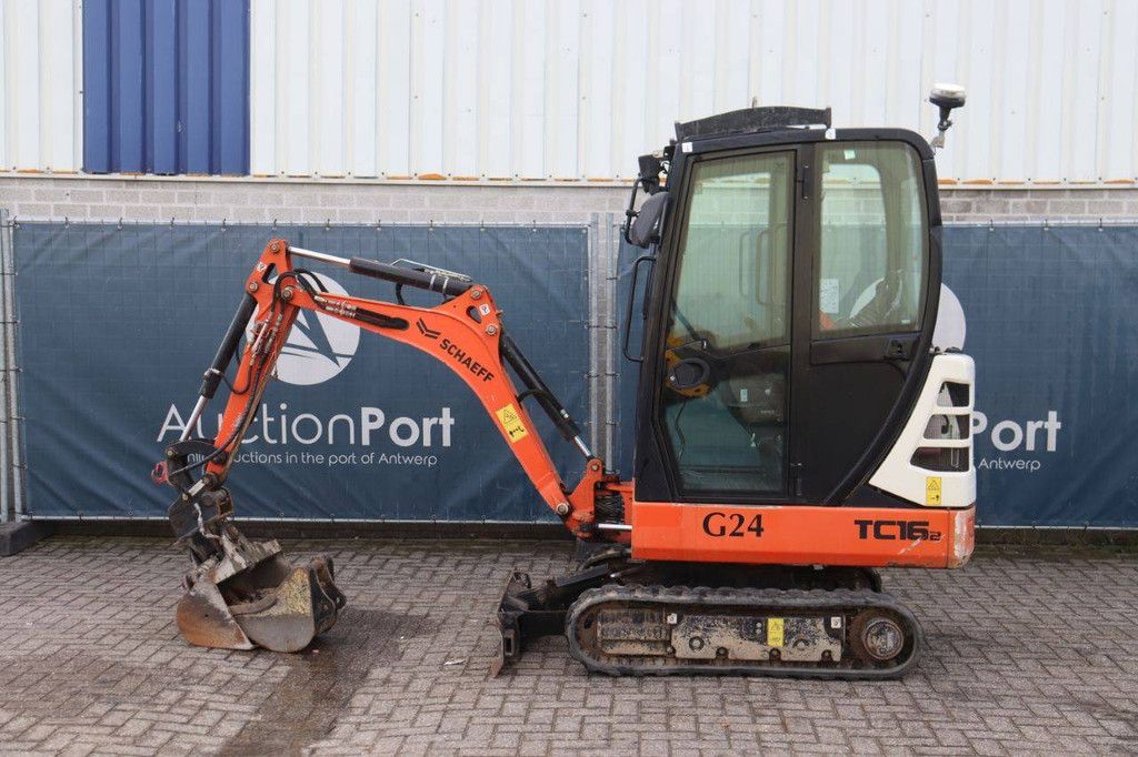 Mini excavator Schaeff TC16 Diesel 12kW 2017