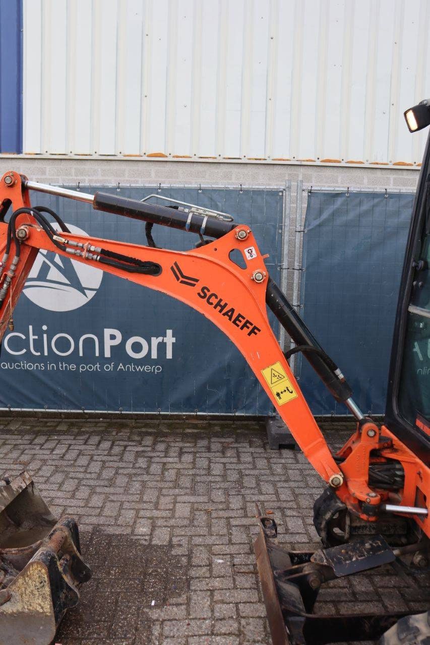 Mini excavator Schaeff TC16 Diesel 12kW 2017