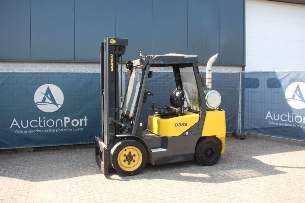 Doosan D33S-3 Diesel Forklift 3250kg 3.5m 2007