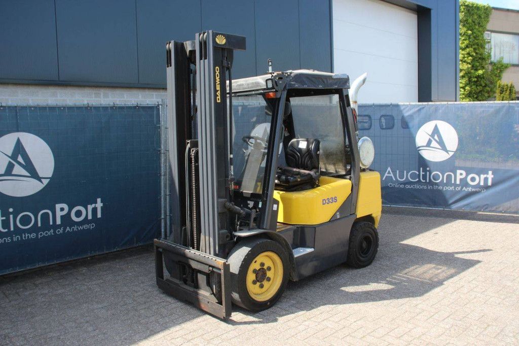 Doosan D33S-3 Diesel Forklift 3250kg 3.5m 2007