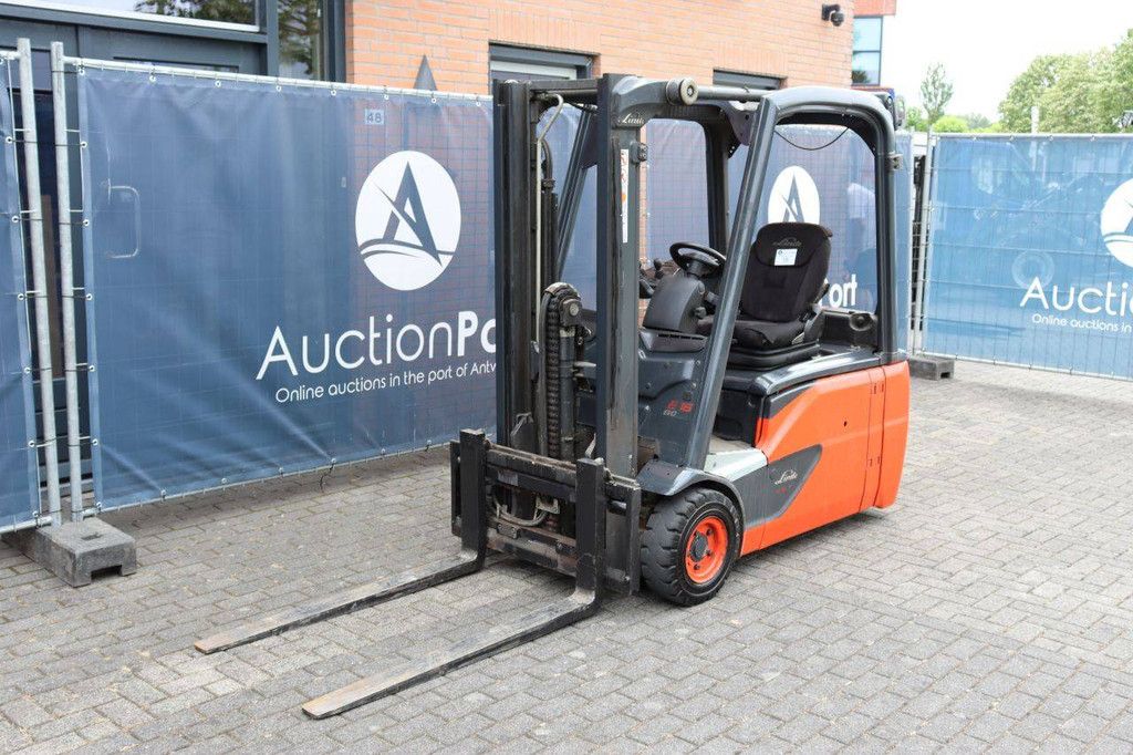 Linde E16L-02 Electric Forklift 1600kg 2020
