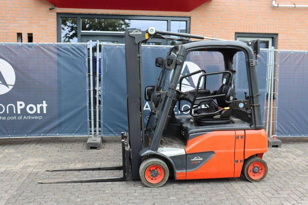 Linde E16P-02 Electric Forklift 1600kg 4.0m 2018