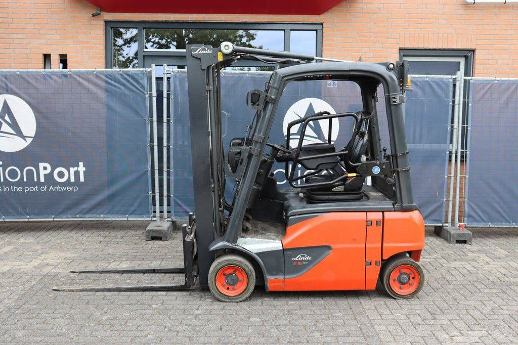 Linde E16P-02 Electric Forklift 1600kg 4.0m 2018