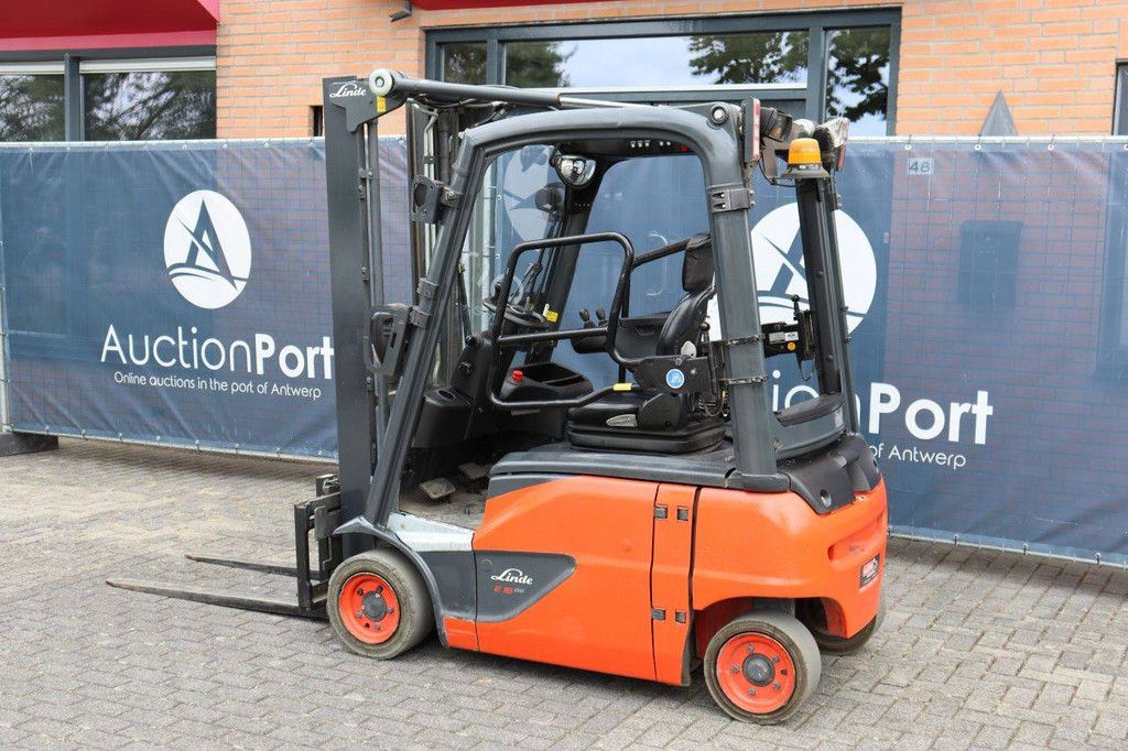Linde E16P-02 Electric Forklift 1600kg 4.0m 2018