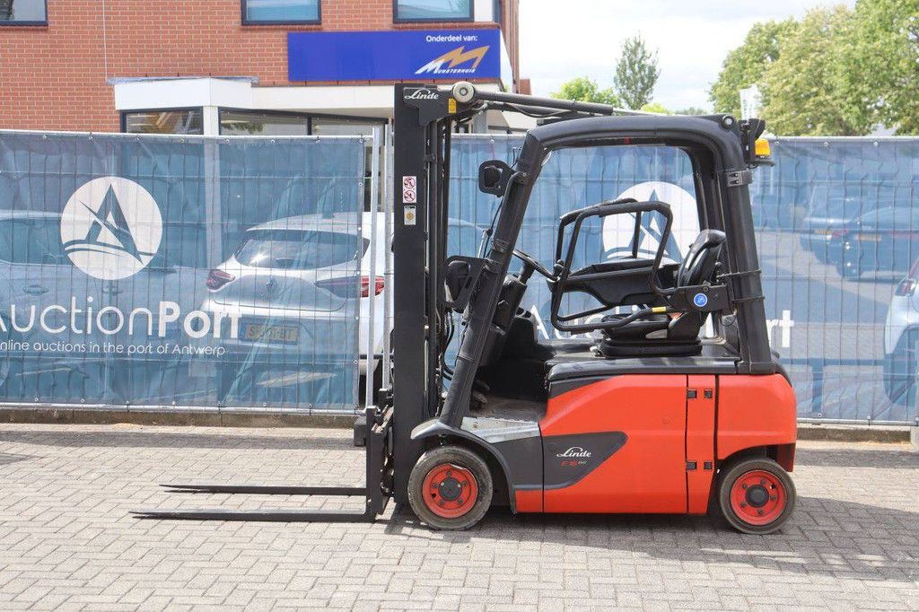 Linde E16P-02 Electric Forklift 1600kg 3.12m 2018