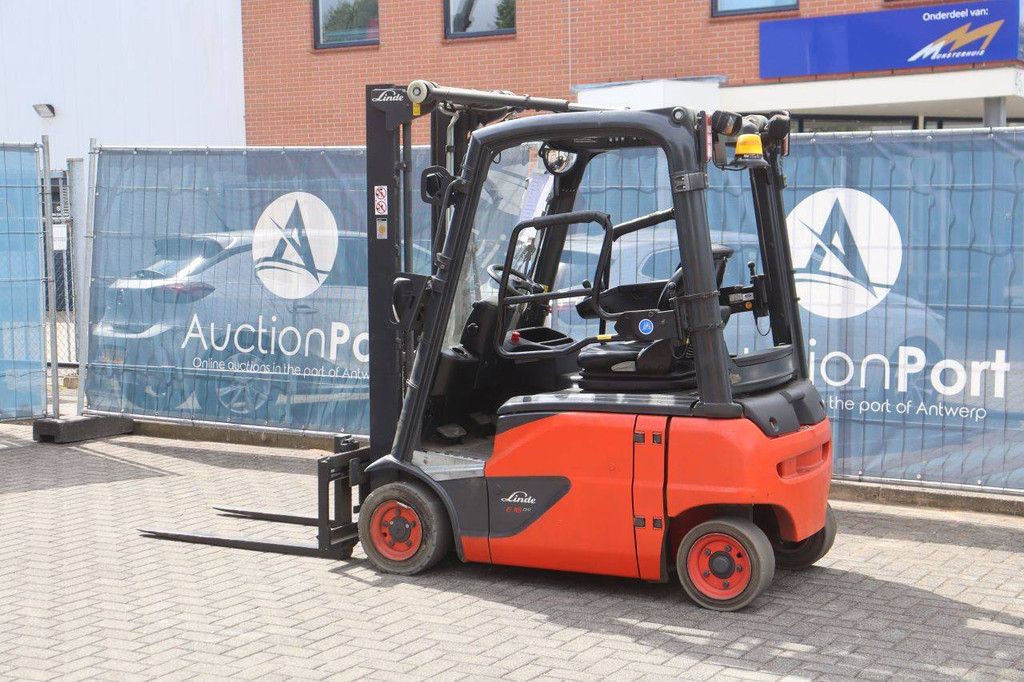 Linde E16P-02 Electric Forklift 1600kg 3.12m 2018