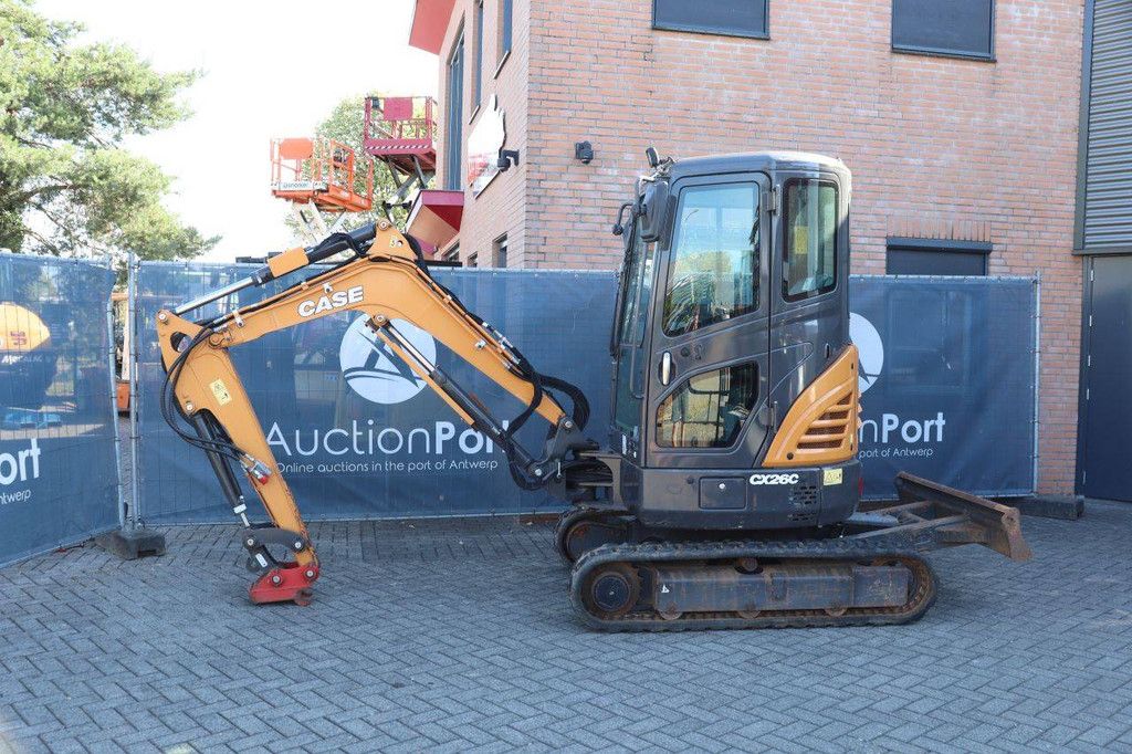 Rupsgraafmachine Case CX26C Diesel 18.5kW 2022