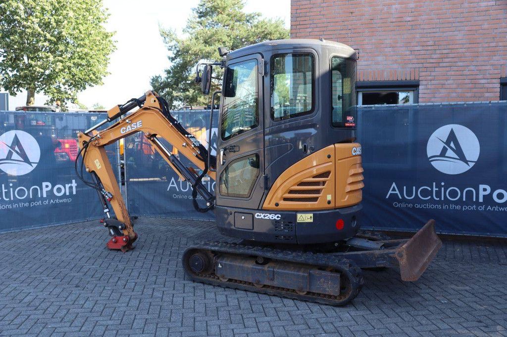 Rupsgraafmachine Case CX26C Diesel 18.5kW 2022
