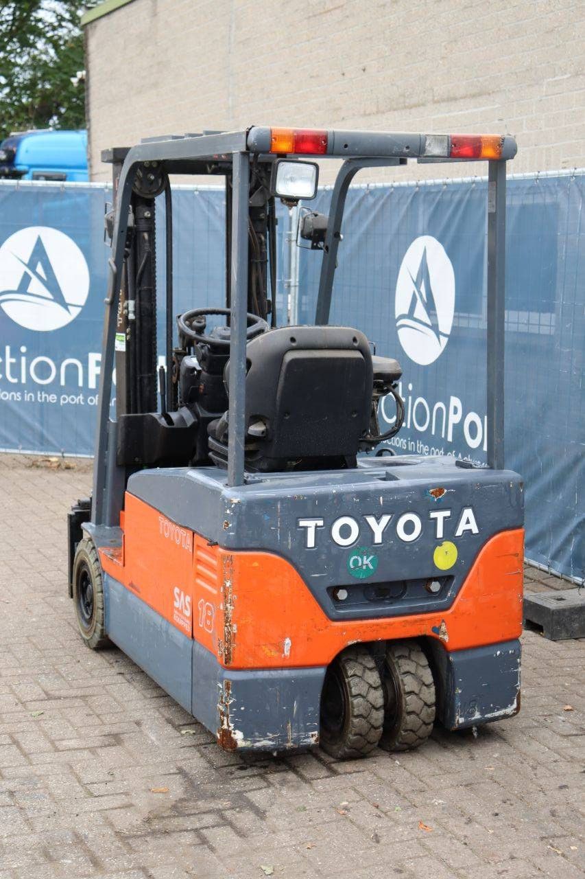 Toyota 7FBEF18 Electric Forklift 1750kg 4.3m 2005