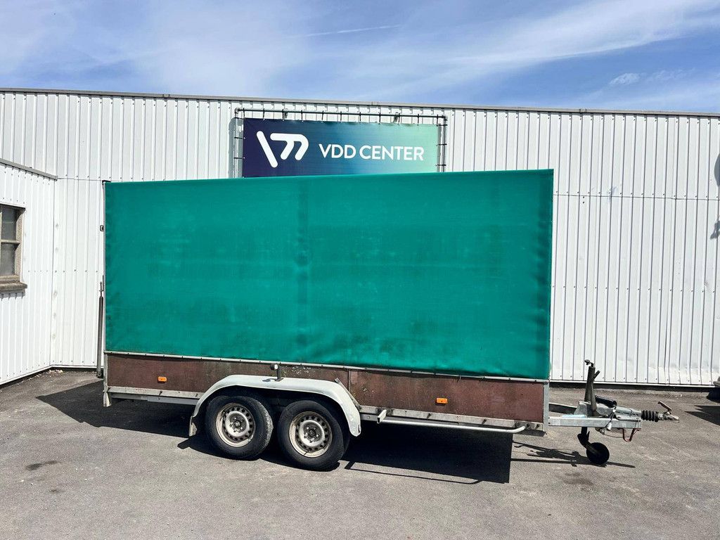 Geschlossener Anhänger Wijnhoven 410x185x195cm 2001 mit Plane