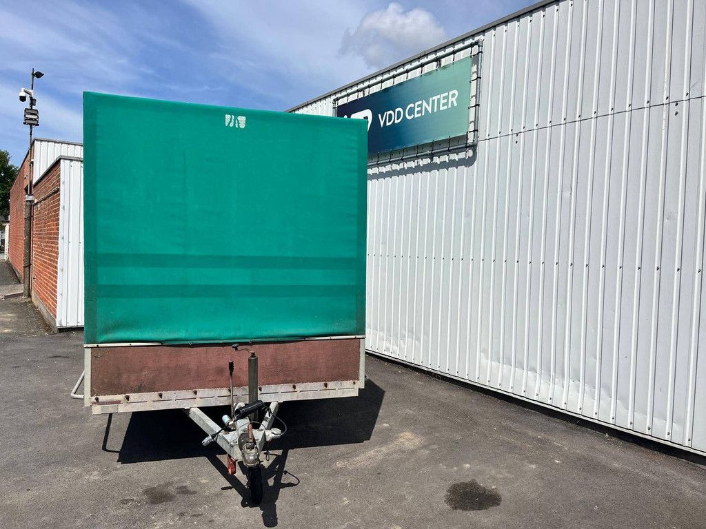 Geschlossener Anhänger Wijnhoven 410x185x195cm 2001 mit Plane