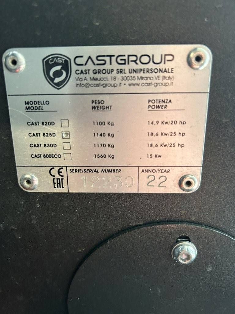 Articulated loader Castloaders 825D Diesel 25hp 2022