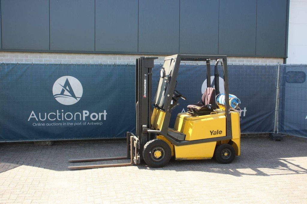 Forklift Jungheinrich/Yale TFG15 LPG 1500kg 4.5m 1992