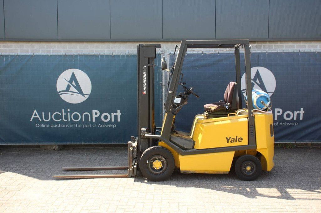 Forklift Jungheinrich/Yale TFG15 LPG 1500kg 4.5m 1992