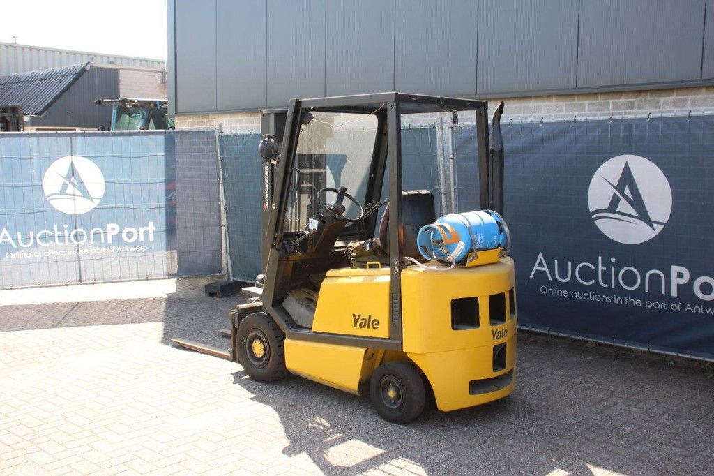 Forklift Jungheinrich/Yale TFG15 LPG 1500kg 4.5m 1992