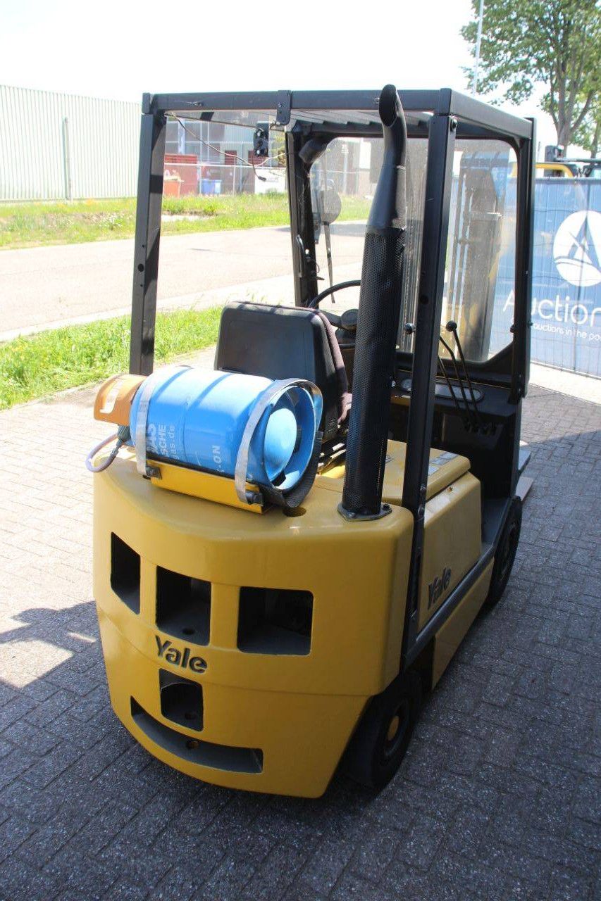 Forklift Jungheinrich/Yale TFG15 LPG 1500kg 4.5m 1992